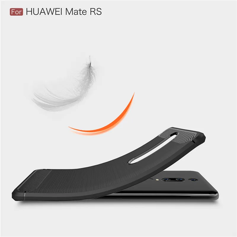Чехол для Huawei Mate RS мягкий чехол из углеродного волокна и ТПУ 9 10 чехлы