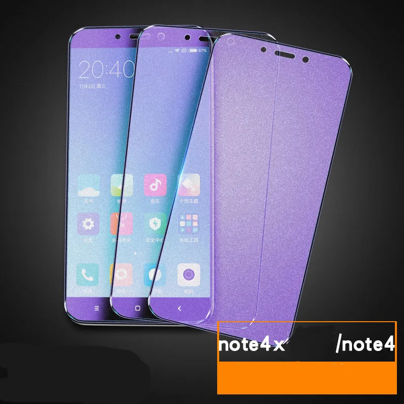 EXUNTON для Xiaomi Redmi Note 4 4X полное покрытие анти-синий матовый Закаленное стекло Защитная пленка для экрана