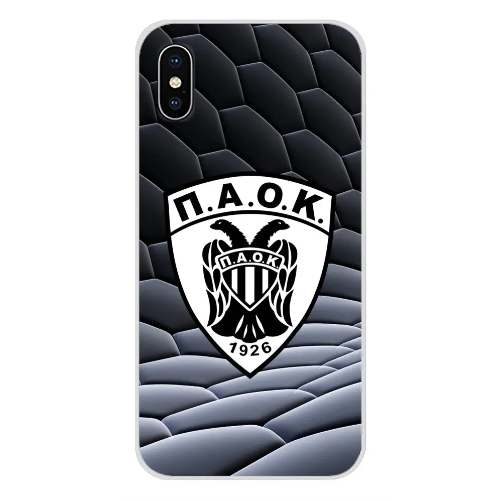 Аксессуары для телефонов Paok Fc Салоники Чехлы Samsung Galaxy S4 S5 MINI S6 S7 edge S8 S9 S10 Plus Note 3 4 5 8 9