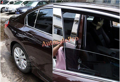 Средний центр Сталь окна столбы чехол накладка для Honda Accord 9 2015 2013 2014|pillar covers|trim