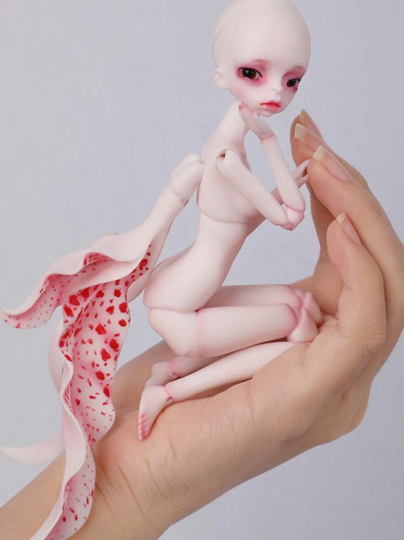 Новое поступление 1/8 BJD кукла DZ специальное тело ирис с глазами для детей подарок на день рождения(включая крылья