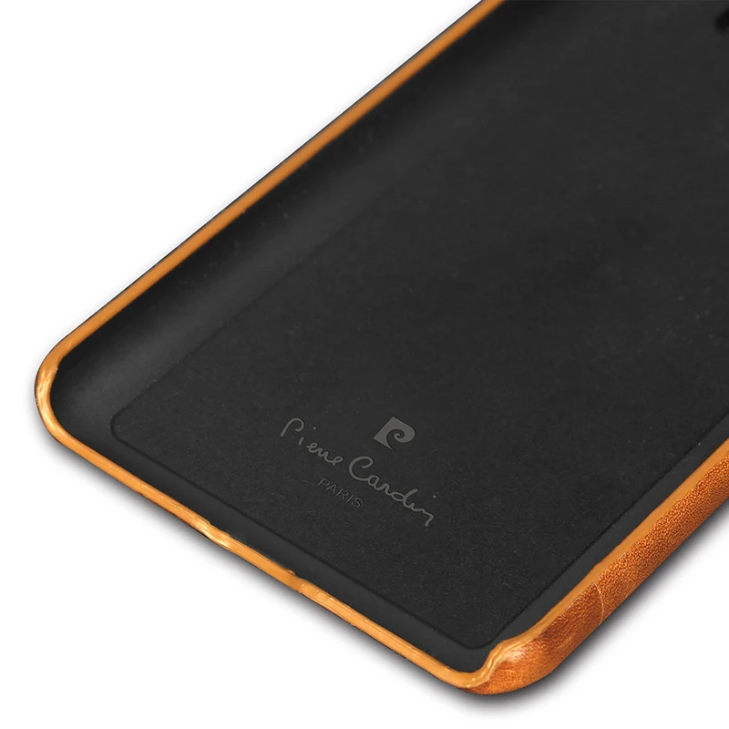 Чехол Pierre Cardin для LG V30 роскошный оригинальный брендовый чехол из натуральной кожи