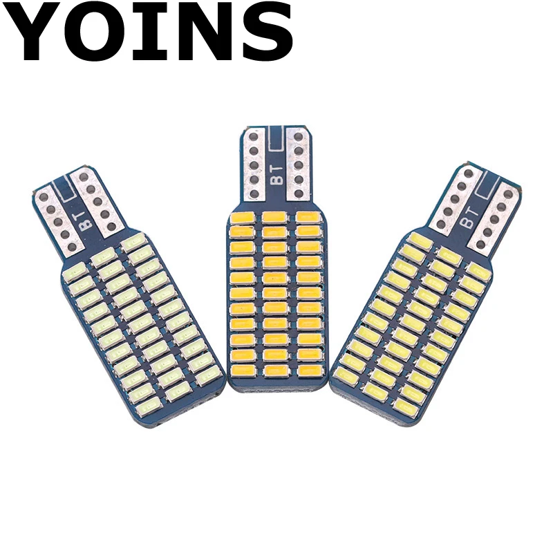 4 шт. T10 Canbus 33 SMD 3014 белый лед синий теплый светодиодный светильник для W5W 194 168 2825