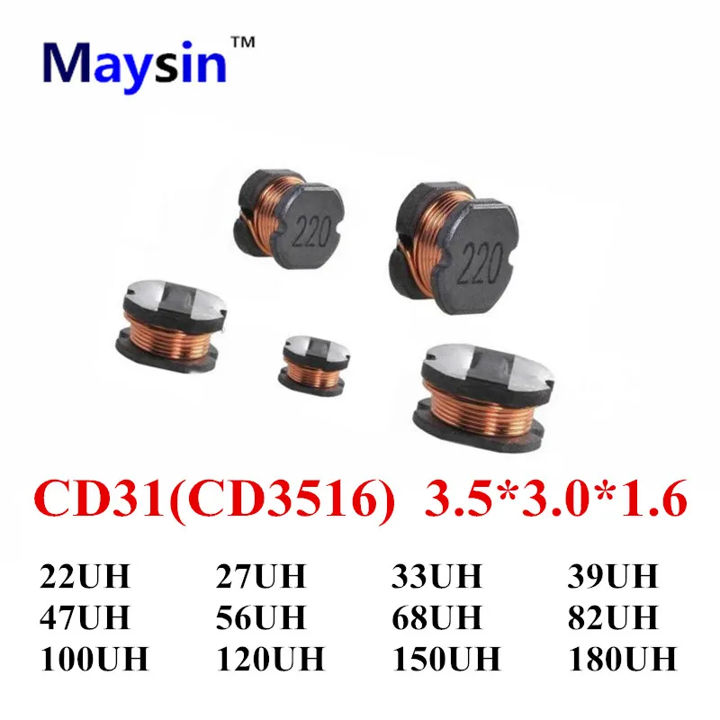 CD3516 3 5*3 0*1 6 CD31 22UH 27UH 33UH 39UH 47UH 56UH 68UH 82UH 100UH 120UH 150UH 180UH 20% | Электроника