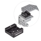 Крепление для холодного башмака адаптер базовый кронштейн с крепежными винтами 14 дюйма резьба M2.5 для монитора светодиодный микрофон вспышка на камеру