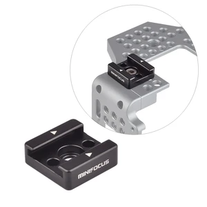 Крепление для холодного башмака адаптер базовый кронштейн с крепежными винтами 14 дюйма резьба M2.5 для монитора светодиодный микрофон вспышка на камеру