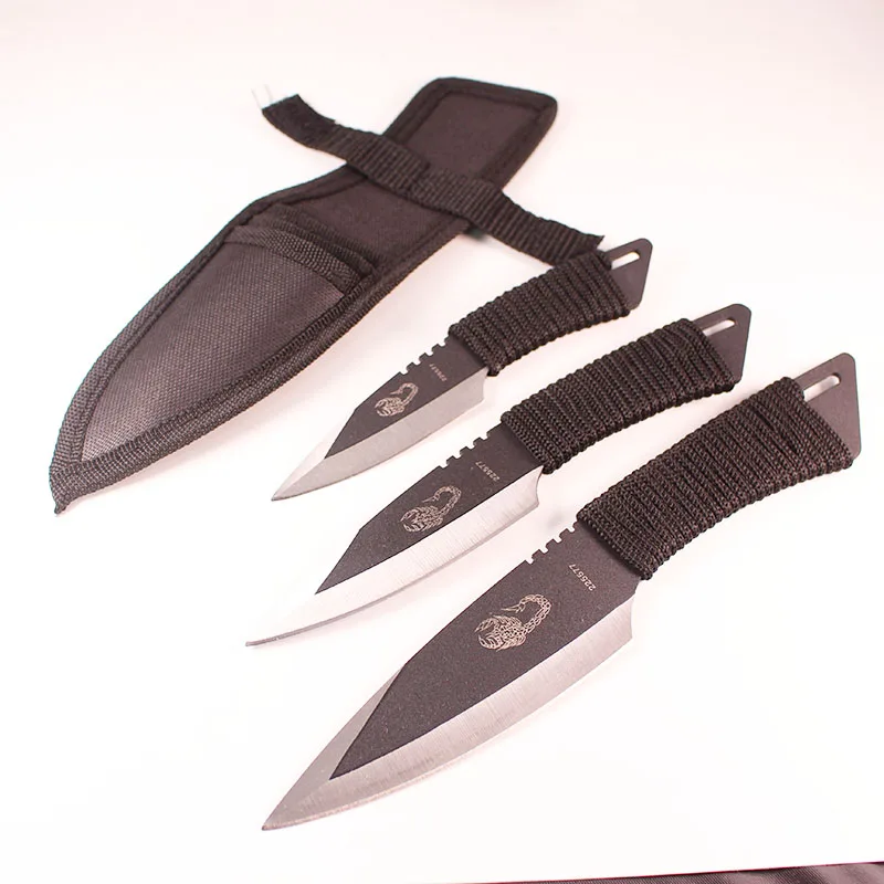Лидер продаж 3 шт. тактический карманный нож с фиксированным лезвием ножи для