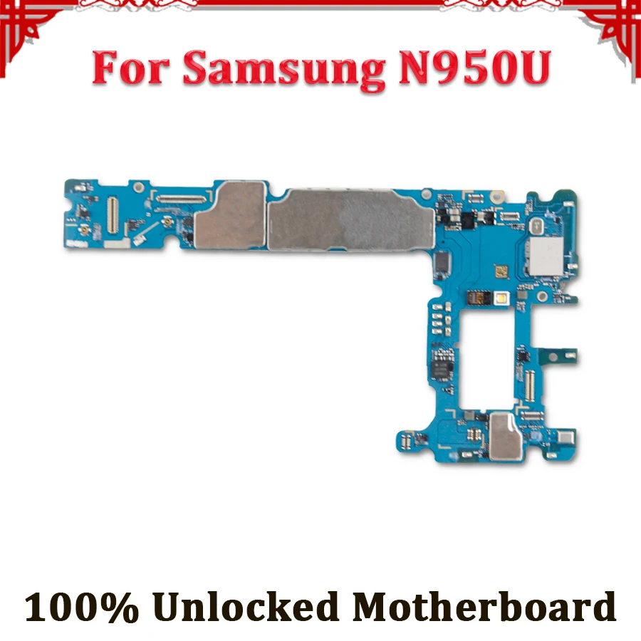 Для samsung Galaxy Note 8 материнская плата N950U, разблокированная материнская плата для samsung Galaxy Note 8 N950U материнская плата с Android