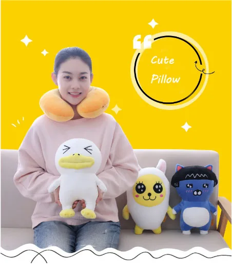 Bebecocoon новый дизайн Kakao плюшевая u-образная подушка для шеи Кабриолет плюшевые