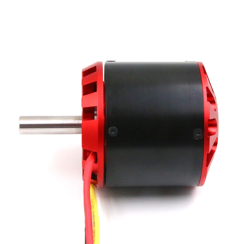FATJAY BLDC Бессенсорный двигатель outrunner 22,2-51,8 в большой 80100 200KV 270KV с датчиком Холла для электрического велосипеда скутер робот