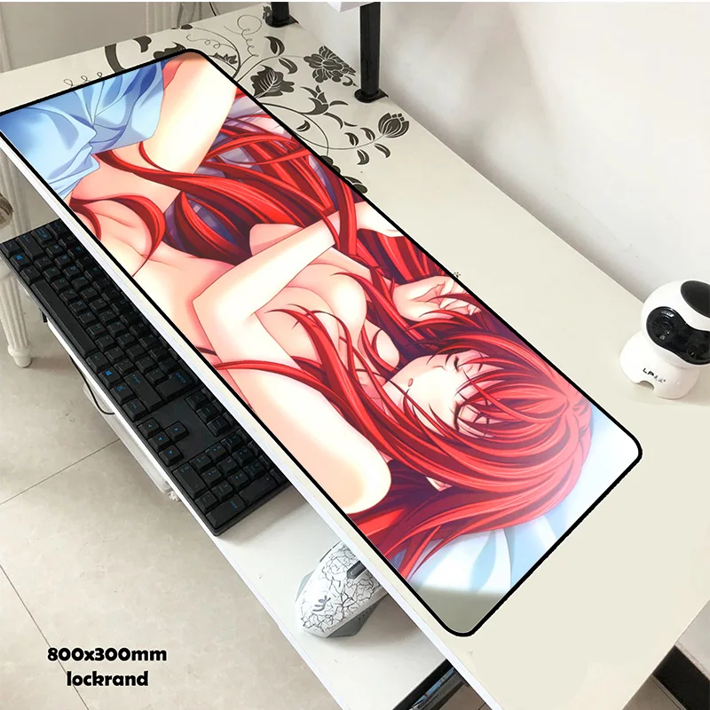 Школьный коврик для мыши dxd 800x300 мм компьютерный подарок игровой