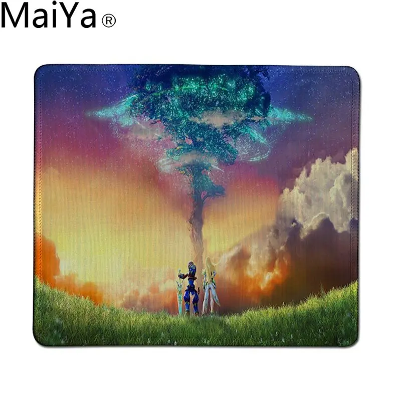 LockEdge 18x22cm MaiYa Xenoblade Chronicles 2 Комфортный коврик для мыши игровой коврик для мыши - Цвет: LockEdge 18x22cm