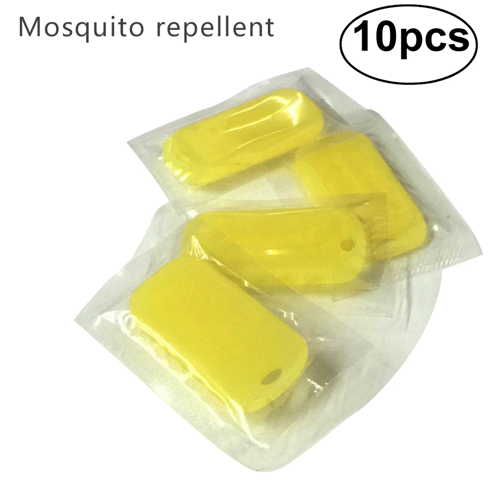 10 шт. силиконовый Отпугиватель комаров Противомоскитный репеллент