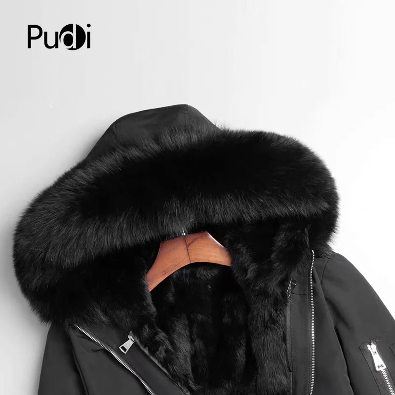 PUDI MT8110 2018 Мужская Новая Модная хлопковая куртка настоящая подкладка из