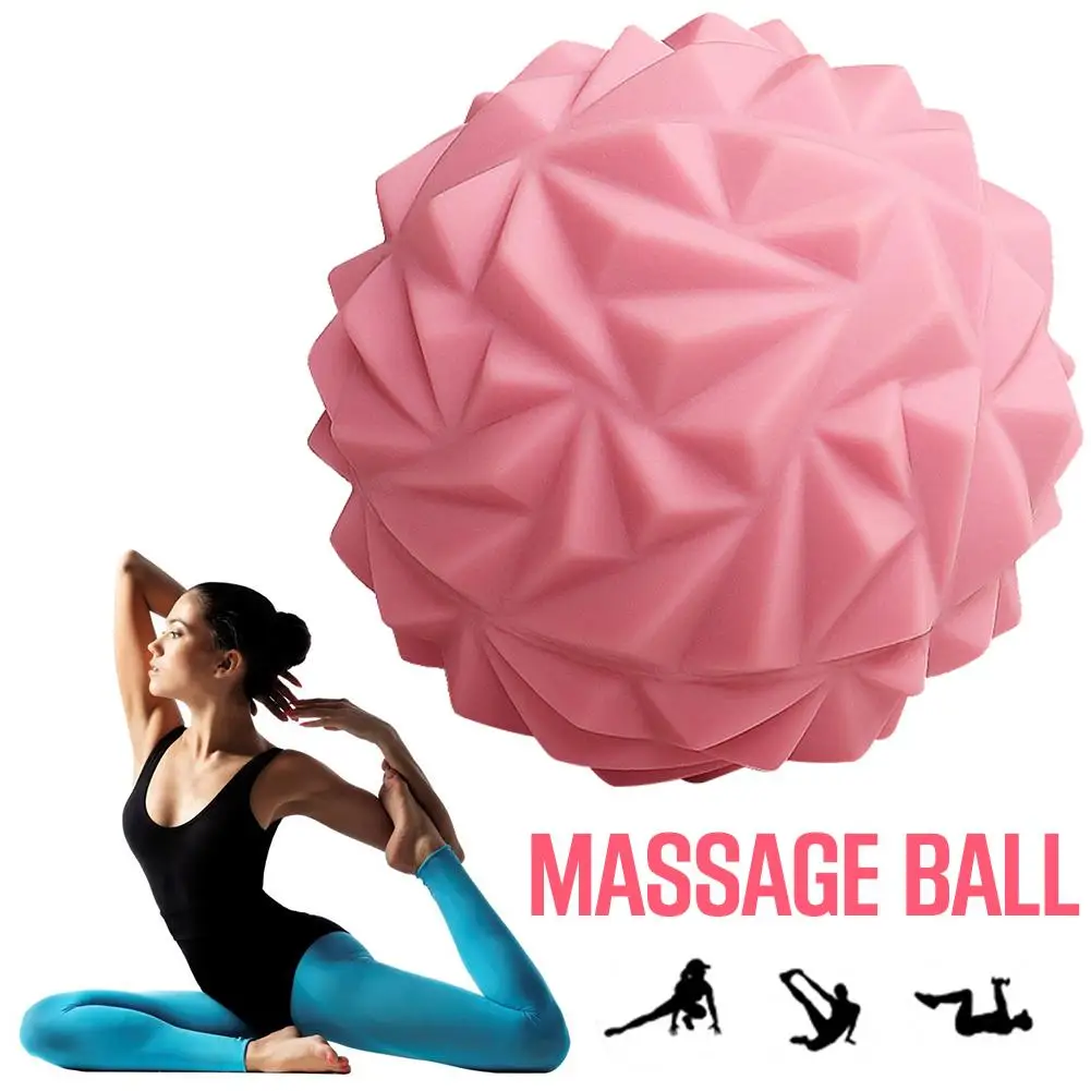 

2019 New Massager Ball Rhinestone Shaped Fascia Deep Muscle Relaxation Yoga Fitness Sole Waist Acupressure Massage
