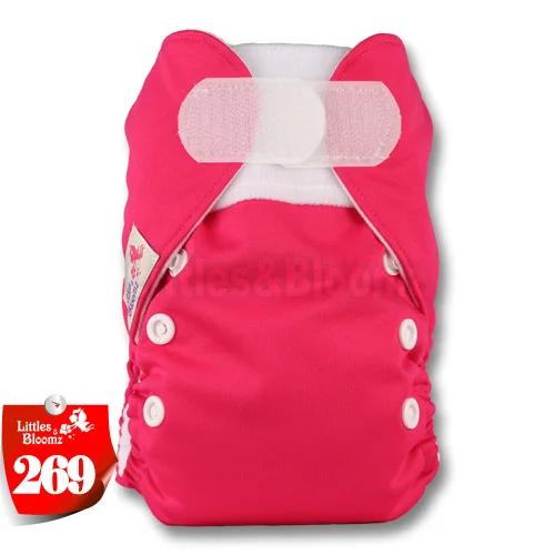 [Littles&Bloomz] многоразовые Многоразовые моющиеся тканевые подгузники для новорожденных одного размера, подгузники из натуральной ткани - Цвет: 269