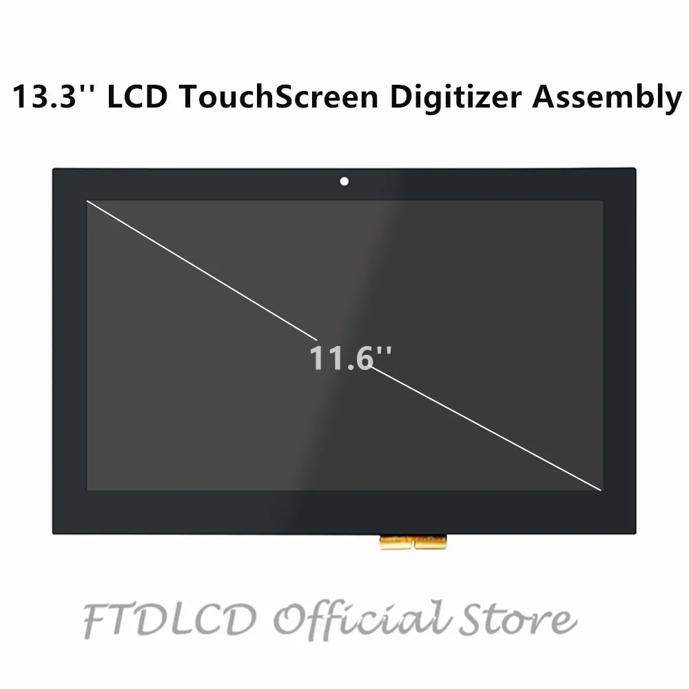 ЖК-дисплей FTDLCD 11 6 дюйма дигитайзер с сенсорным экраном в сборе HN116WXA-200 для Dell Inspiron