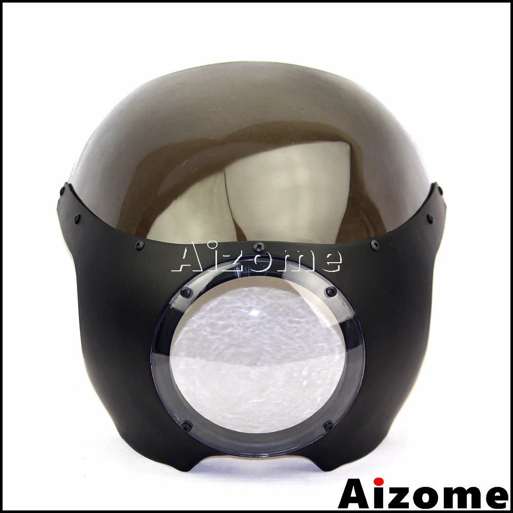 Мотоцикл 5 3/4 &quotфара обтекатель ветрового стекла ветровой экран для Harley Sportster Dyna XL