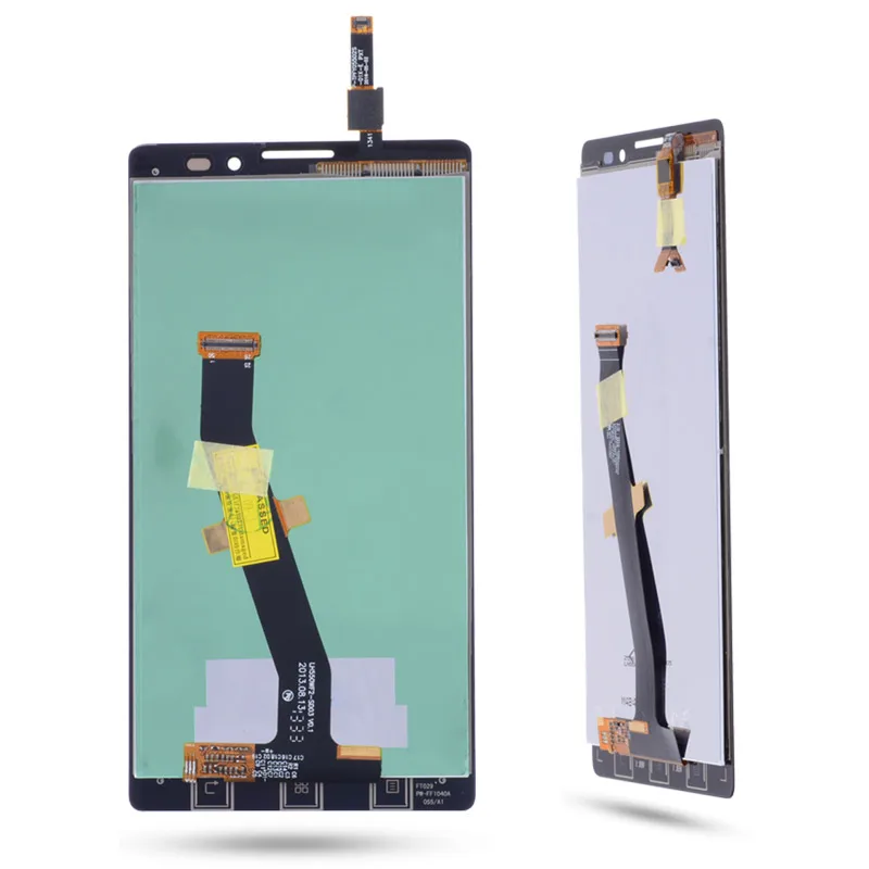 Дисплей для Lenovo Vibe Z K910 LCD в сборе с тачскрином на рамке Оригинал черный|lcd