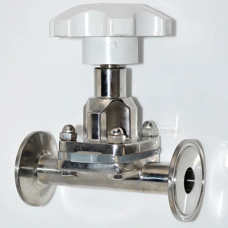 

Sanitary Fitting Diaphragm Valve Clamp Type Stainless Steel SS SUS 304