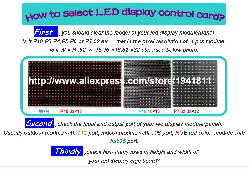 Tf-a6u longgreat TF светодиодный Дисплей Управление асинхронными один двойной Цвет 768*32 384*64 точек