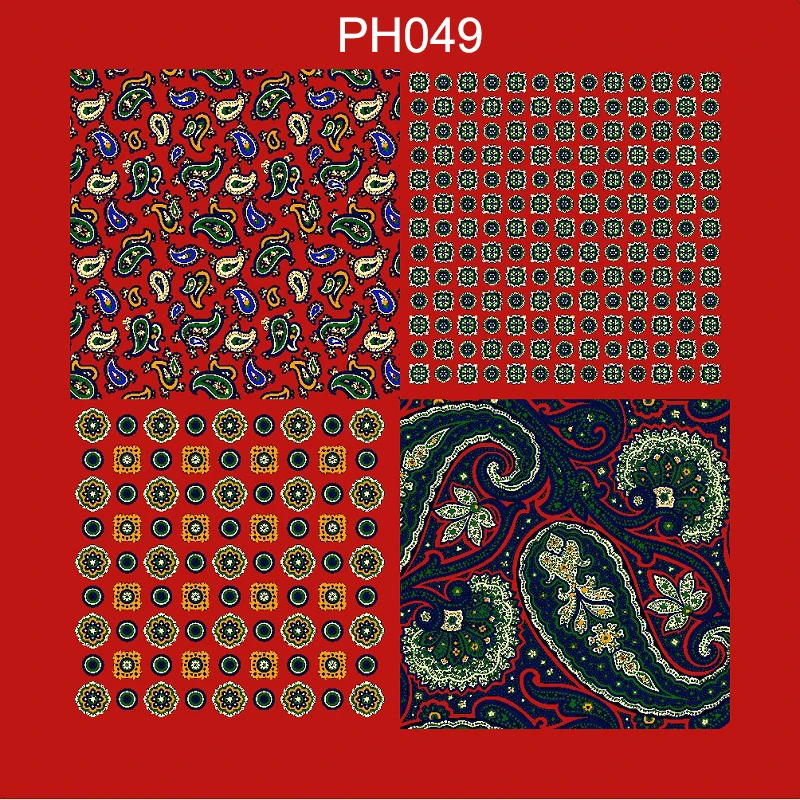 Новые 33x33 см мужские в горошек полосы цветок карманные квадратные носовые платки полотенце для сундуков большой размер платок для мужской костюм Свадебная вечеринка