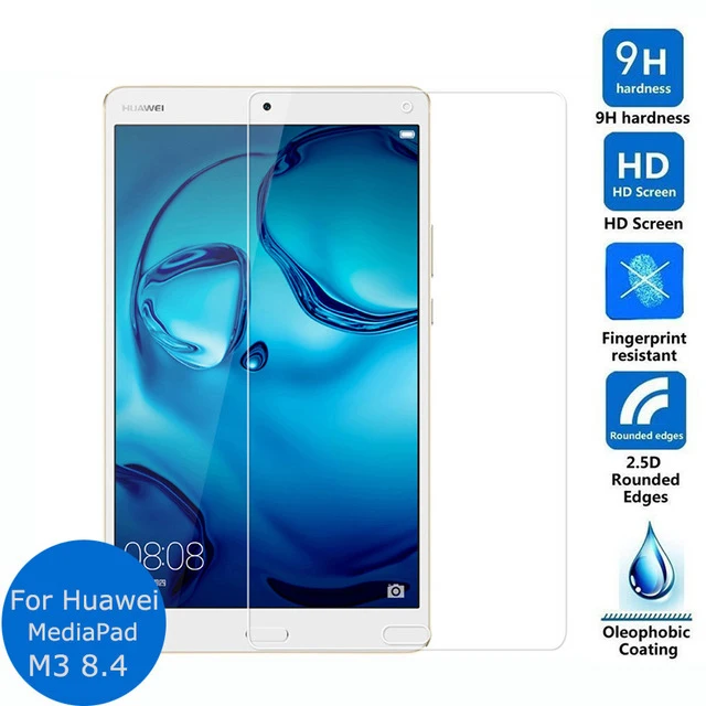Закаленное стекло 9H для планшета Huawei MediaPad M3 оригинальная Взрывозащищенная
