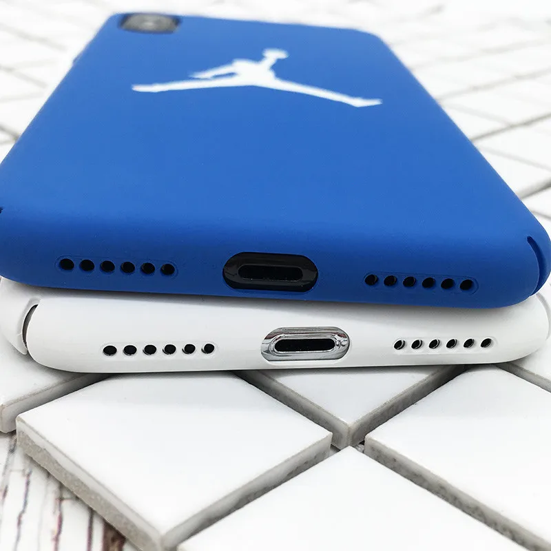 Flyman Jordan Cover Case For iPhone 7 8 Plus 6 S 6S 6Plus Celular Hard PC Phone Carcasa Cases X 5 5S XR XS MAX Fundas |