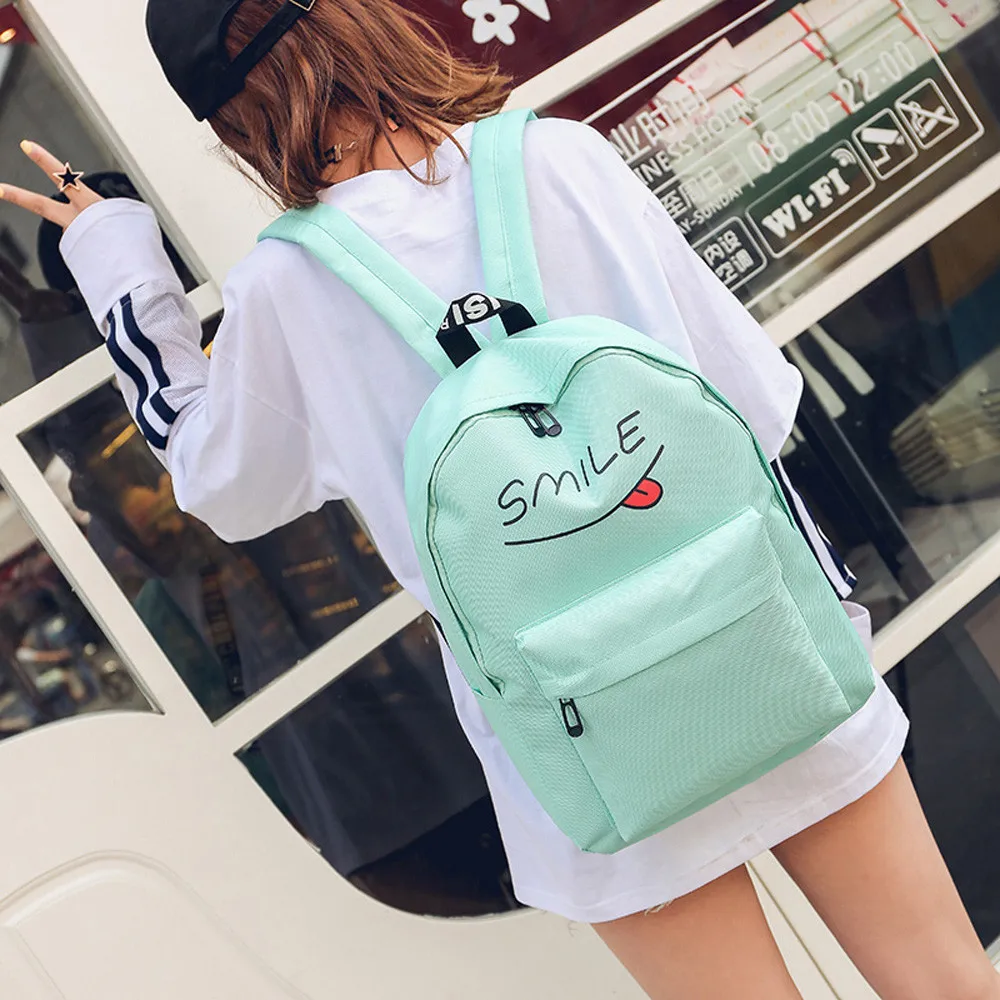 3 комплекта Для женщин девочек школьная сумка рюкзак сумочка|travel backpack|travel bag womenwomen