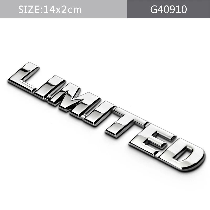 1 шт 3D хром V6 AWD наклейка с надписью &quotLimited&quot для Toyota Highlander Land Cruiser Fender углеродное