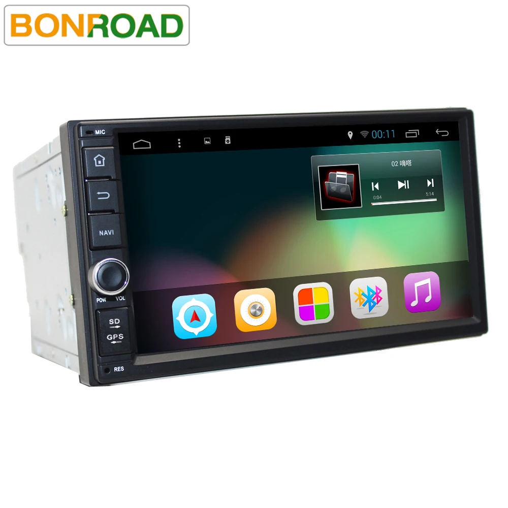 Bonroad 2Din 7 'ƌ.0 автомобилей плеер Радио GPS Универсальный без DVD Аудиомагнитолы
