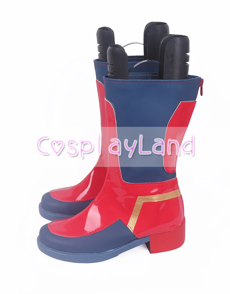 Длинные Костюмные ботинки для косплея супергероев обувь Хэллоуина вечеринки на