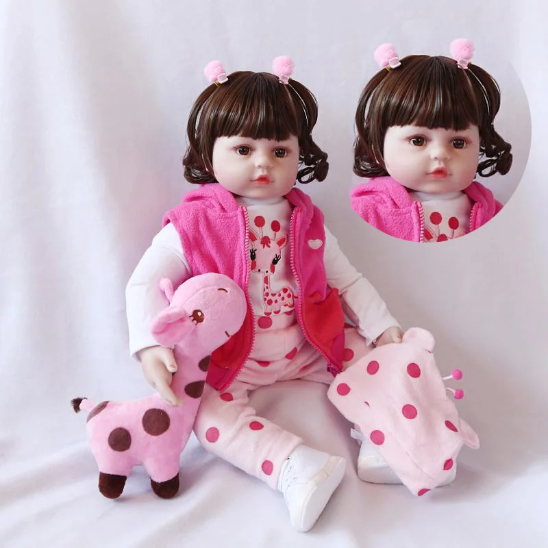 Фото 45 см/60 см игрушка детская Кукла Reborn Baby Dolls силиконовые куклы Моделирование 45 см/60 см игрушка детская Кукла Reborn Baby Dolls силиконовые куклы Моделирование