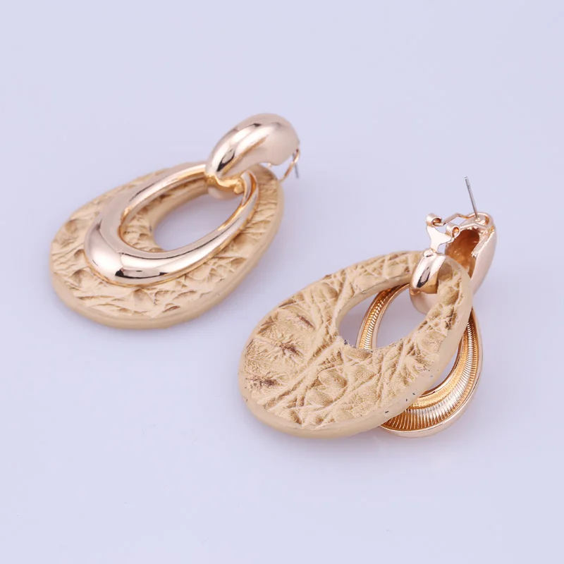 Sehouran новый дизайн длинные серьги-подвески для женщин искусственная кожа с