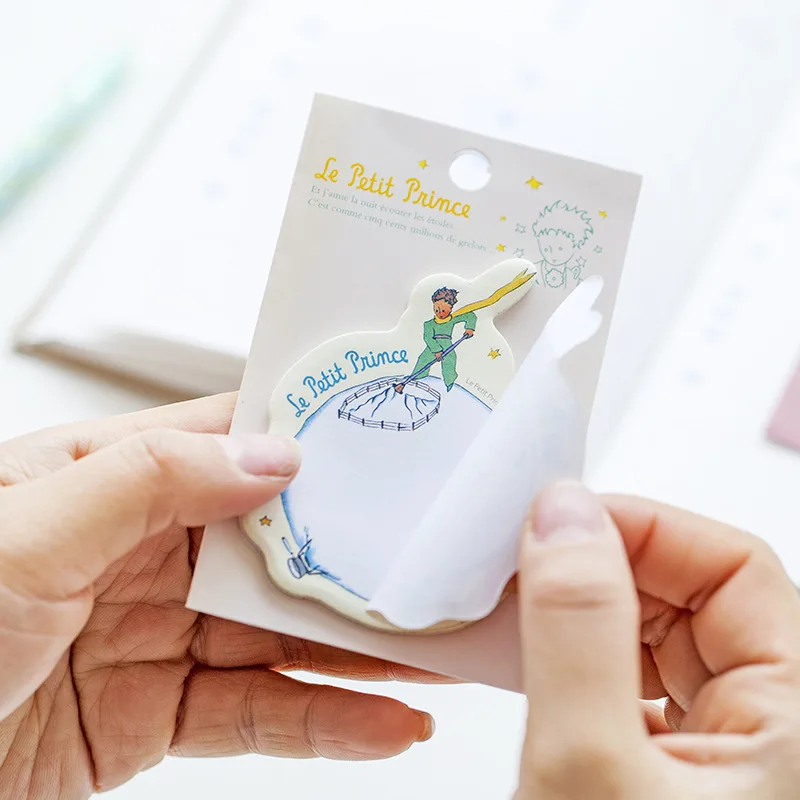 

3 pcs/lot Creative Le Petit Prince Sticky Notes Cute Cartoon Paper Memo Pad Sticker School Office Stationery Supplies