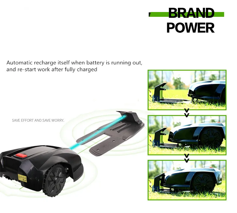 Rechargeable Intelligent lawn mower robot household small automatic | Инструменты