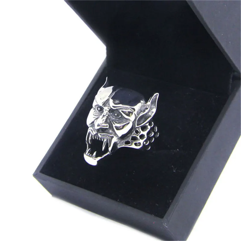 Rany&ampRoy Newest Hollow Out Skull Ring 316L Stainless Steel Jewelry Fashion Punk Style Ghost | Украшения и аксессуары