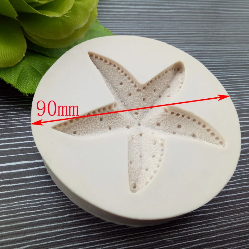 Силиконовая форма для торта с морскими звездами инструменты мастикой рукоделие |