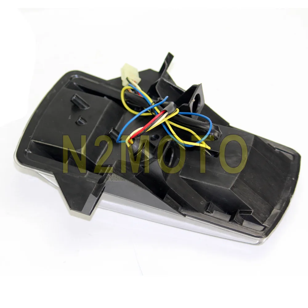 Прозрачные задние габаритные фонари мотоцикла задний стоп сигнал для SUZUKI SV 650 SV1000