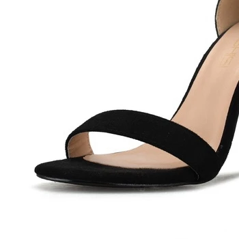 8CM Heel Height Женские босоножки; обувь на высоком каблуке; Летние сандалии-гладиаторы с ремешком на щиколотке; пикантные вечерние туфли с открытым носком; красные свадебные туфли; H0052 - Цвет: 8CM Heel Height