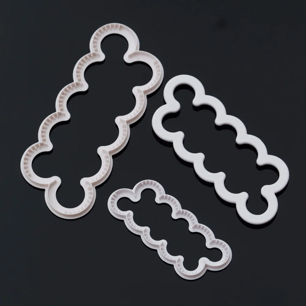 3 шт. набор гвоздиков цветочная форма в виде цветка для выпечки резак помадки