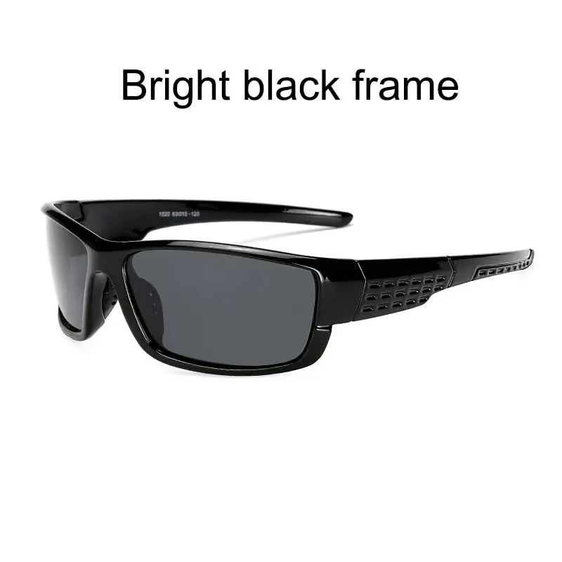 

Polarized Sunglasses Men's Brand designer uv400 Driving Black Frame Glasses Sports Sun glasses women's Gafas Sand control