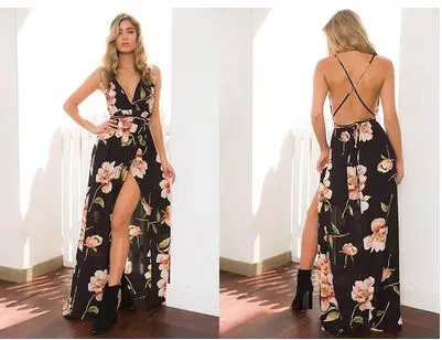 Платье летнее платье Vestidos De Verano Макси женское Ропа mujer плюс размер цветочный