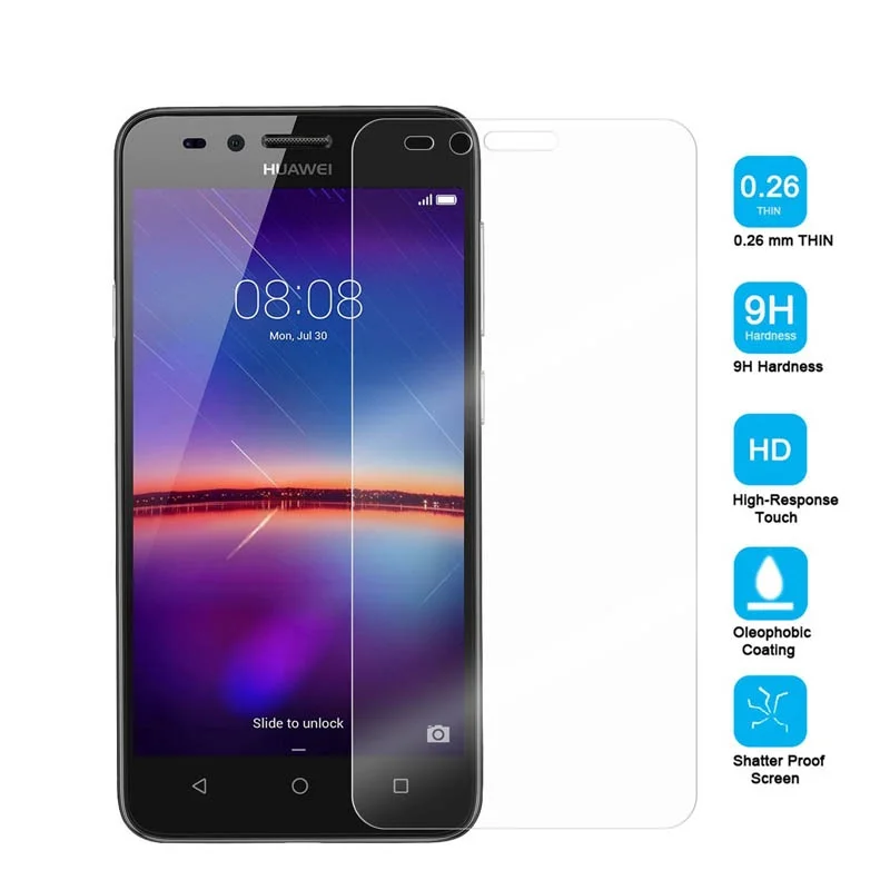 2 шт./лот с уровнем твердости 9H закаленное Стекло для huawei Y3 II 2 4,5 дюймов LUA-L21 LUA L22 U22 L02 L03 LUA L21 Экран защитная плёнка для НУА Вэй