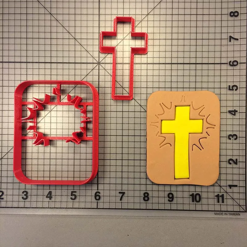 Серия religion резаки для печенья пасхальные кресты инструменты украшения 3D