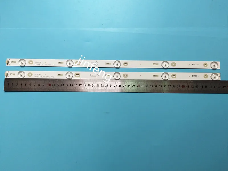Светодиодная лента для подсветки 5 ламп для TCL D50A710 B50A638 C-LB5005-HR1 50HR330M05A0 50D2700 4C-LB5005-HR1 светодиодный 50D2720 50FS3800 D50A710