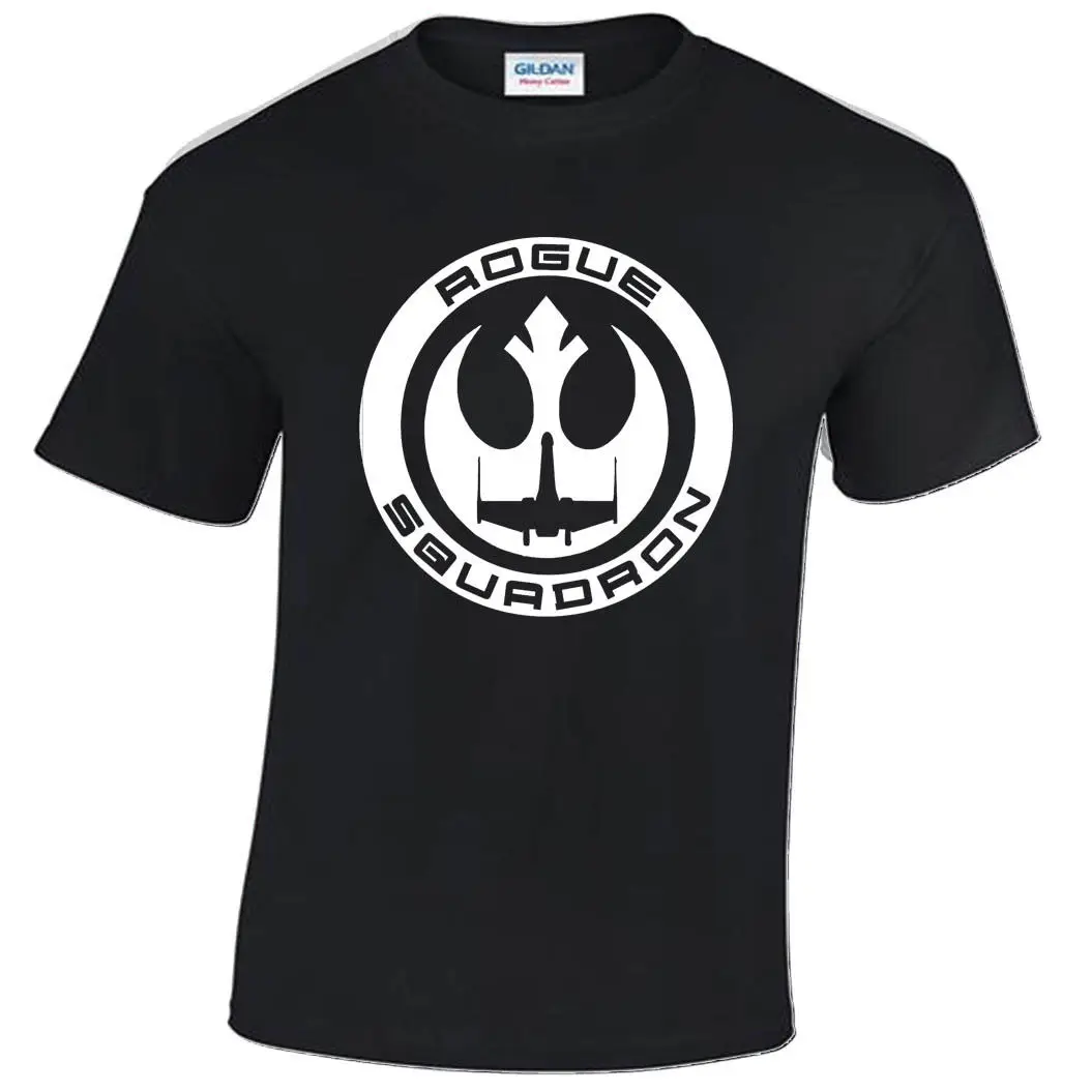 ROGUE SQUADRON футболка звезда Мужская TROOPER STORM WARS REBEL FIGHTER X WING JEDI Бесплатная доставка