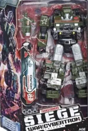 Siege War для Cybertron Hound Car робот Классические игрушки для мальчиков фигурка - Цвет: with retail box