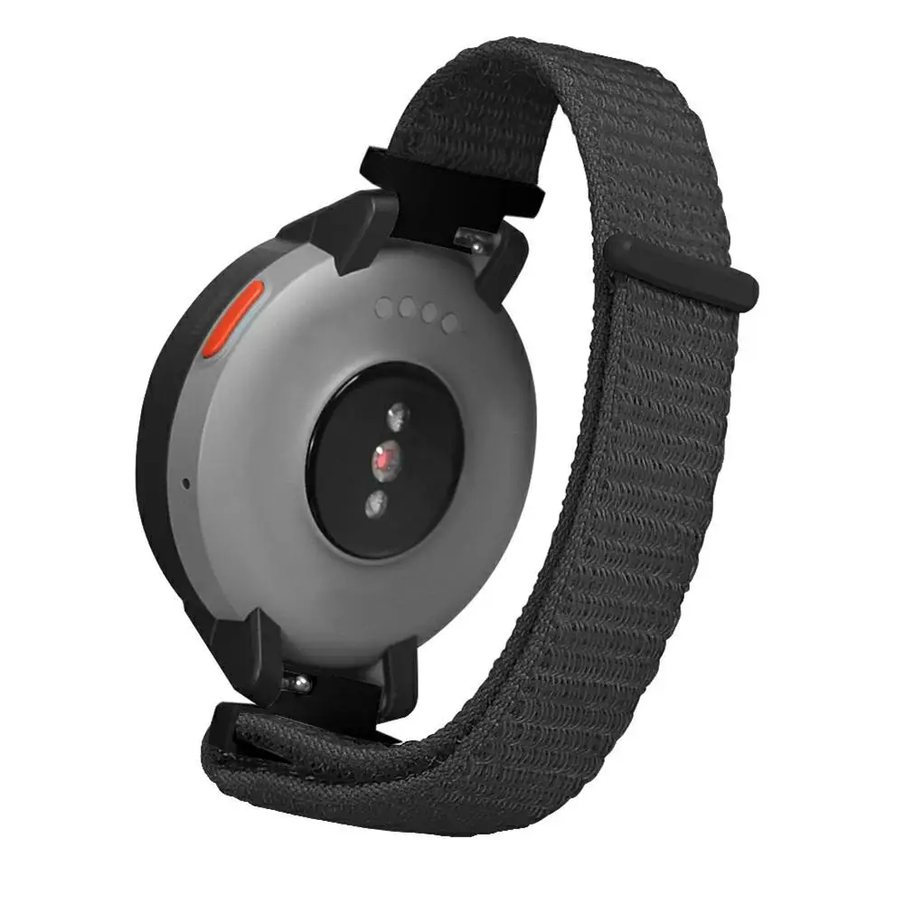 Black Ремешок для умных часов Huami 3 Amazfit Verge ремешок петля холст сменный ремешок на запястье для Huami3 Amazfit Verge ремешок для часов - Цвет: Black