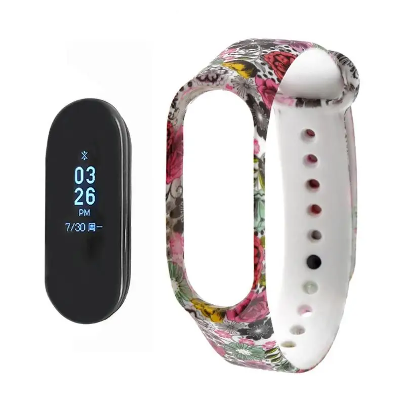 1 шт. мягкий силиконовый регулируемый ремешок для часов Xiaomi Mi Band